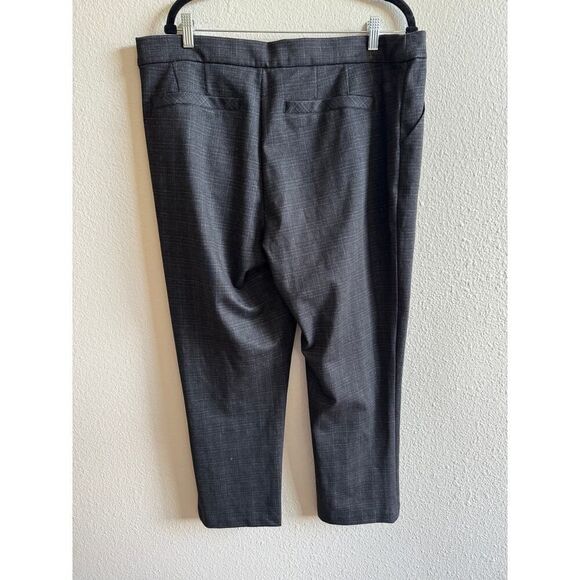 Wit & Wisdom Gray Black Plaid‎ Stretch Pants Sz 16 EUC L2040FE5E - Picture 4 of 4